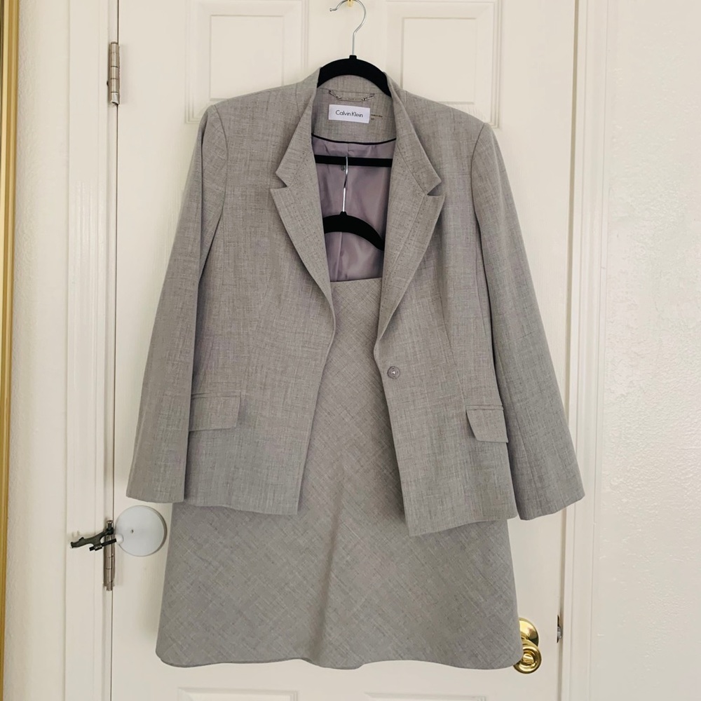 SOLD on EBay ✨HP✨Calvin Klein Skirt Suit